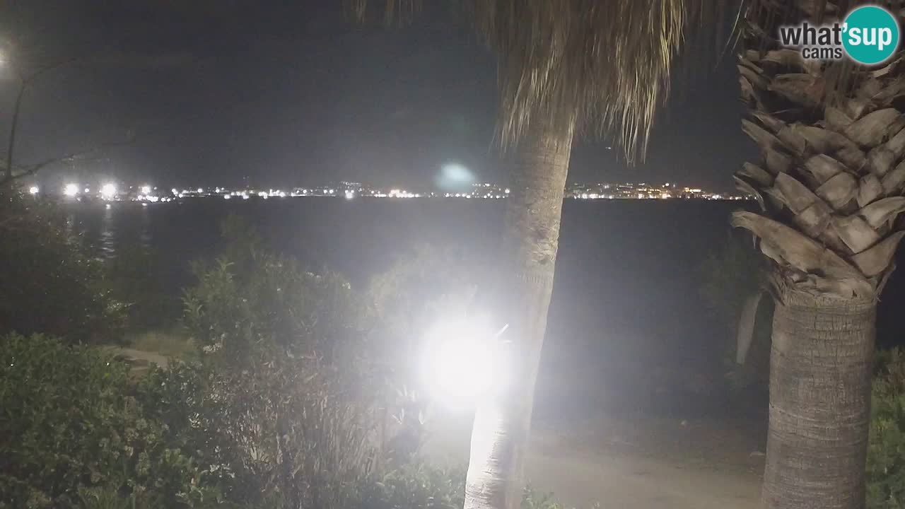 Live webcam Capoterra – La Maddalena beach – Sardinia – Italy
