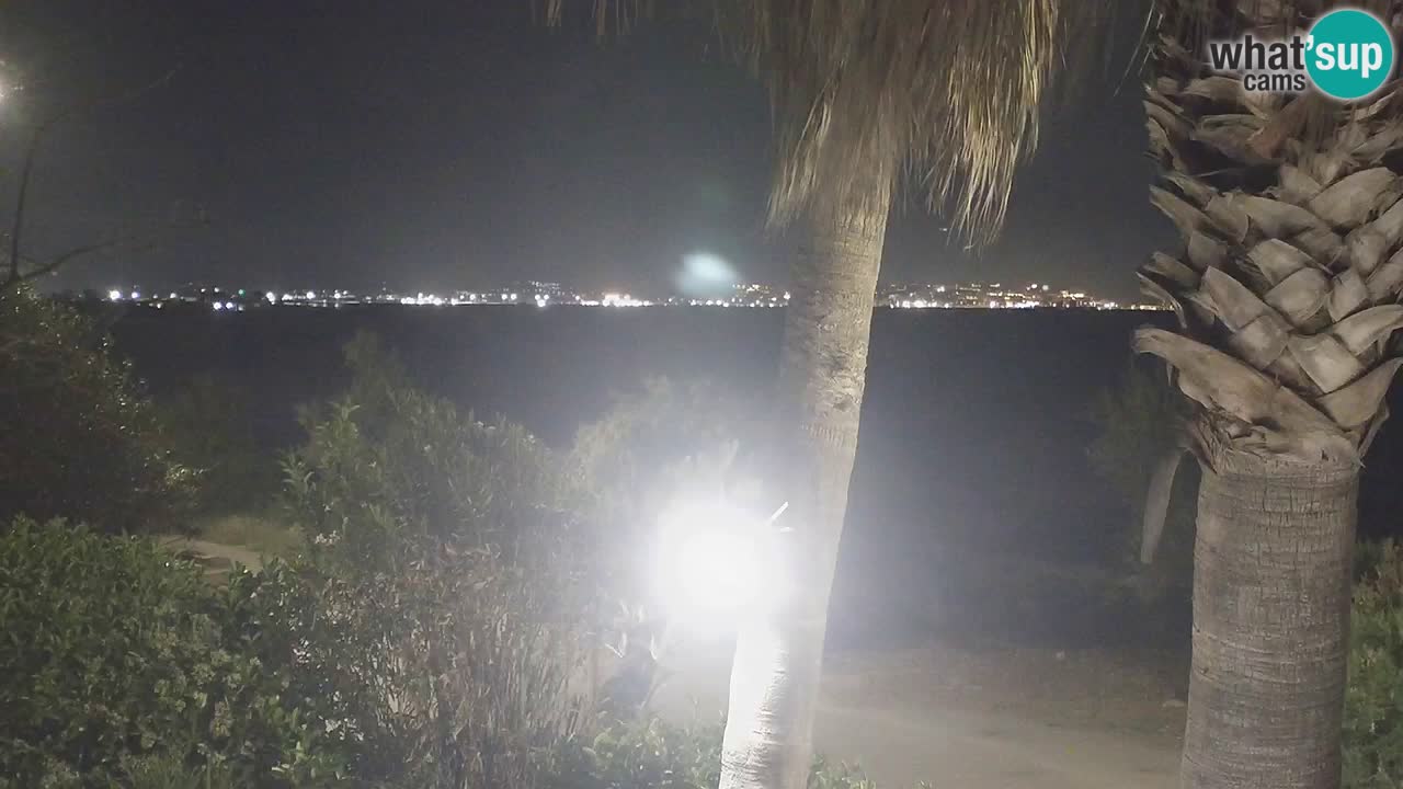 Live Webcam Capoterra – La Maddalena Strand – Sardinien – Italien