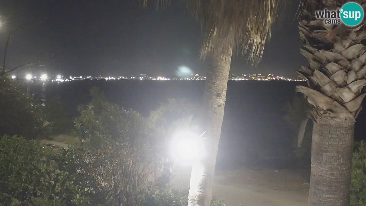 Webcam en vivo Capoterra – Playa La Maddalena – Cerdeña – Italia