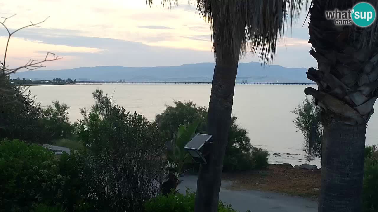 Spletna kamera v živo Capoterra – plaža La Maddalena – Sardinija – Italija