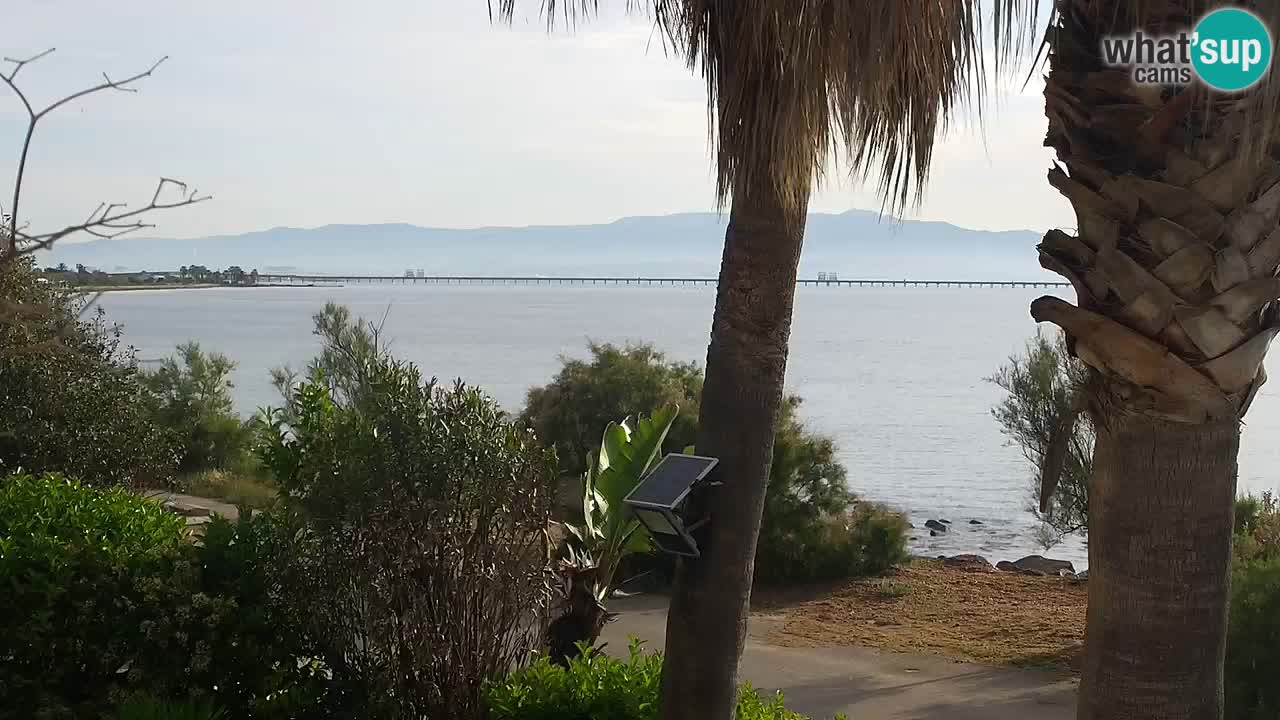 Live Webcam Capoterra – La Maddalena Strand – Sardinien – Italien