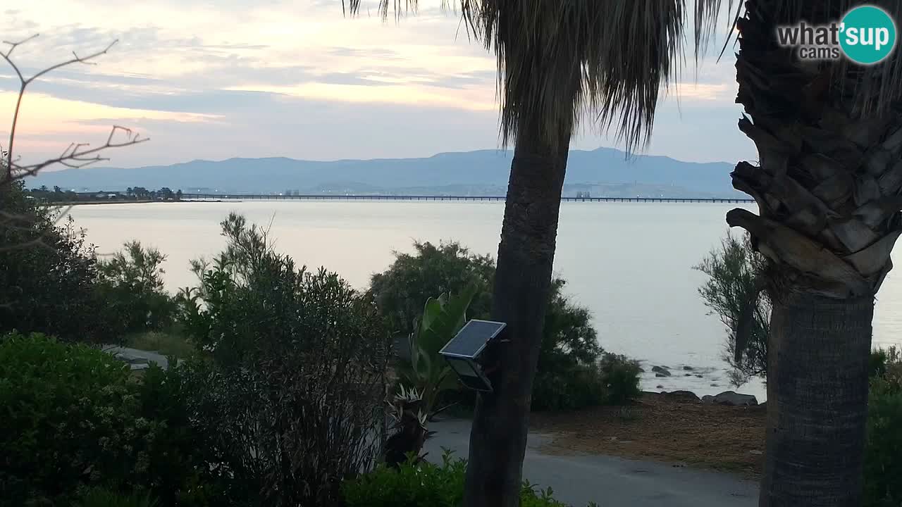Spletna kamera v živo Capoterra – plaža La Maddalena – Sardinija – Italija