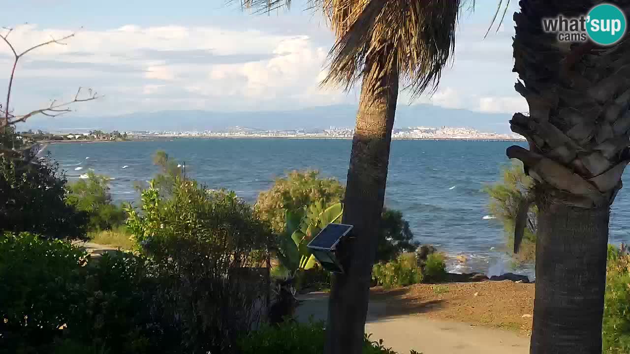 Live webcam Capoterra – La Maddalena beach – Sardinia – Italy