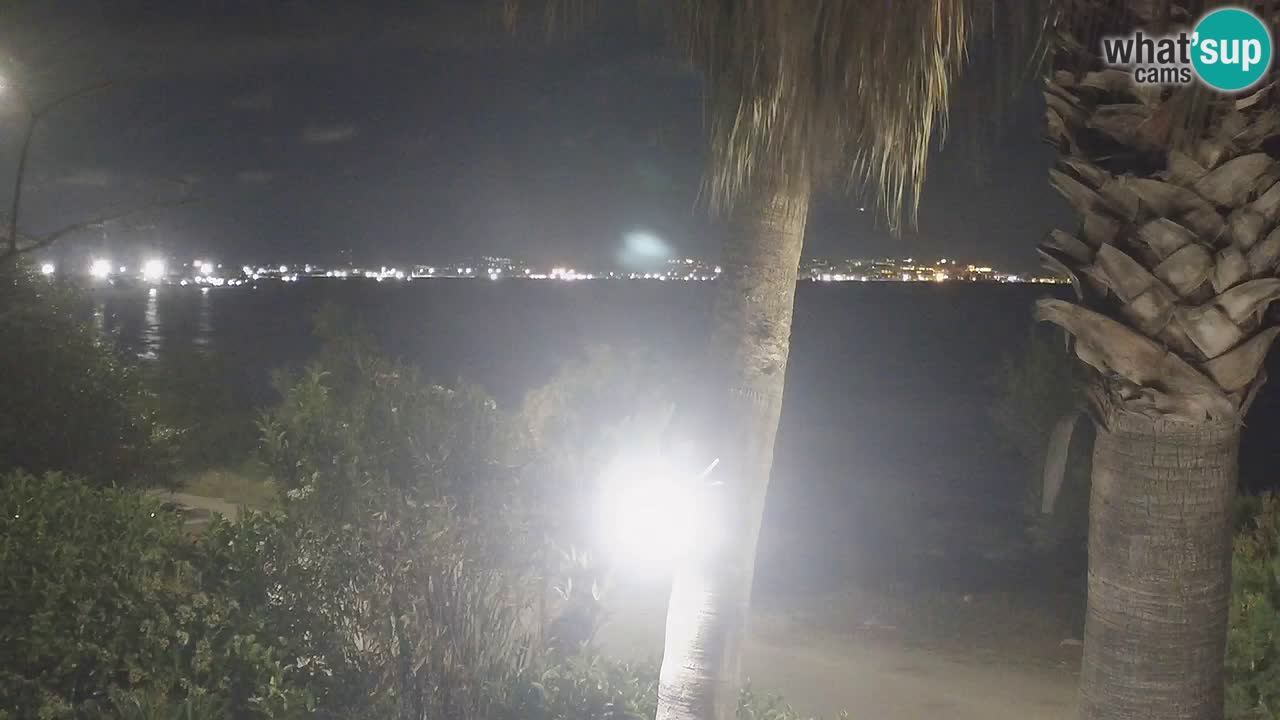 Webcam en direct Capoterra – Plage de La Maddalena – Sardaigne – Italie