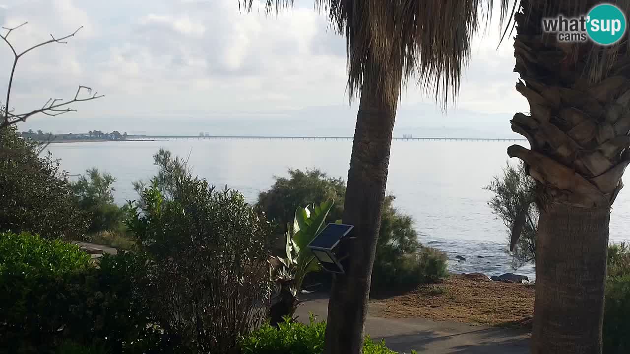 Webcam en vivo Capoterra – Playa La Maddalena – Cerdeña – Italia