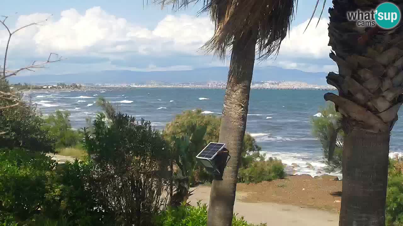 Webcam en vivo Capoterra – Playa La Maddalena – Cerdeña – Italia