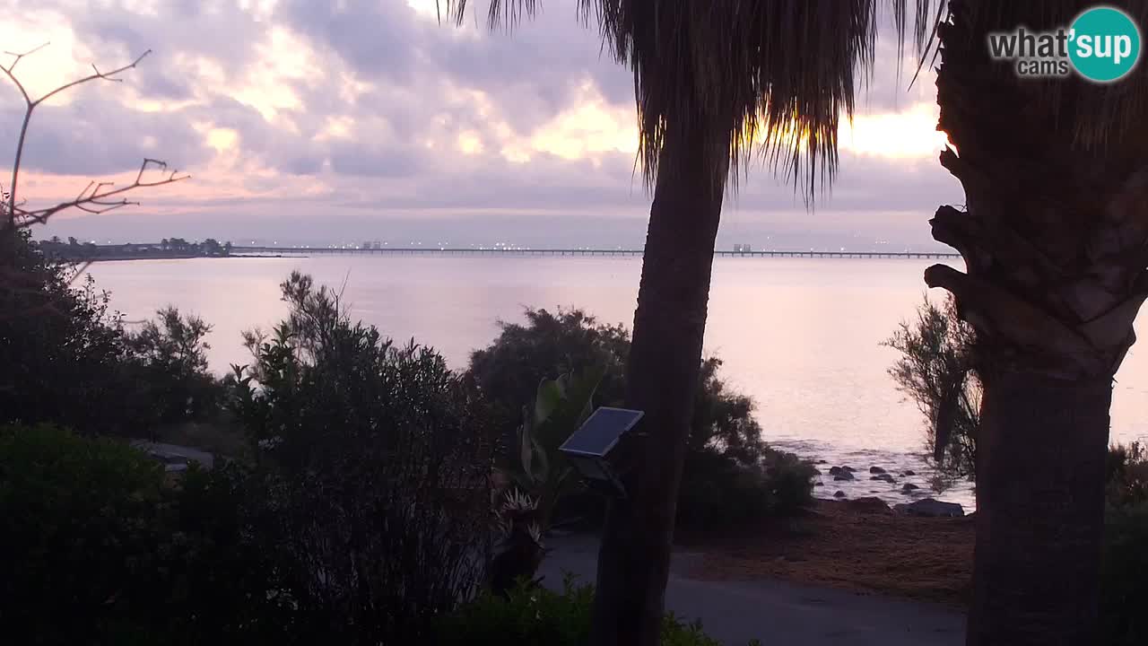 Live webcam Capoterra – Spiaggia della Maddalena – Sardegna – Italia