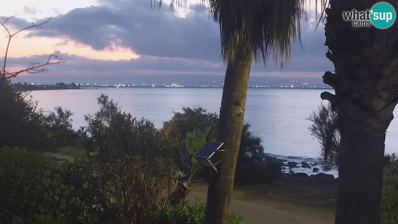 Webcam en vivo Capoterra – Playa La Maddalena – Cerdeña – Italia