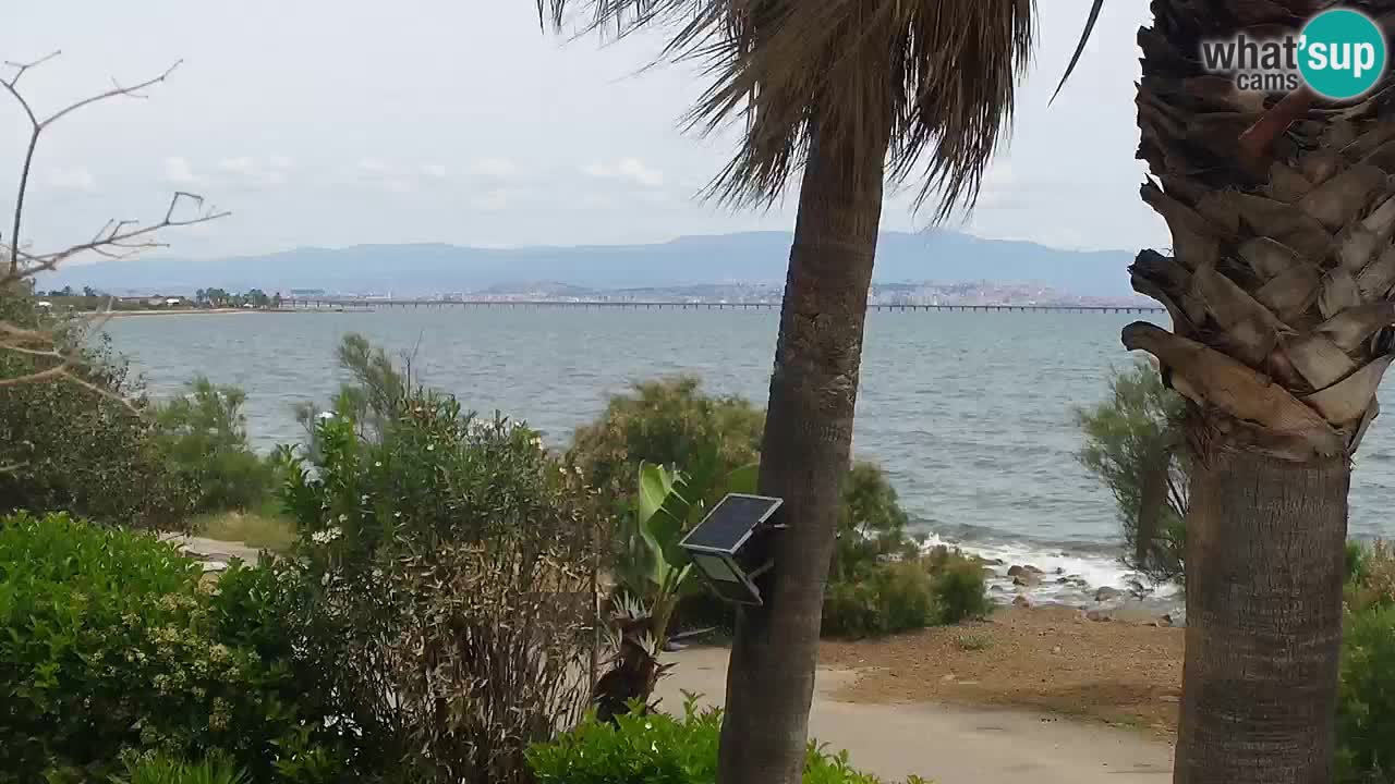 Live webcam Capoterra – La Maddalena beach – Sardinia – Italy