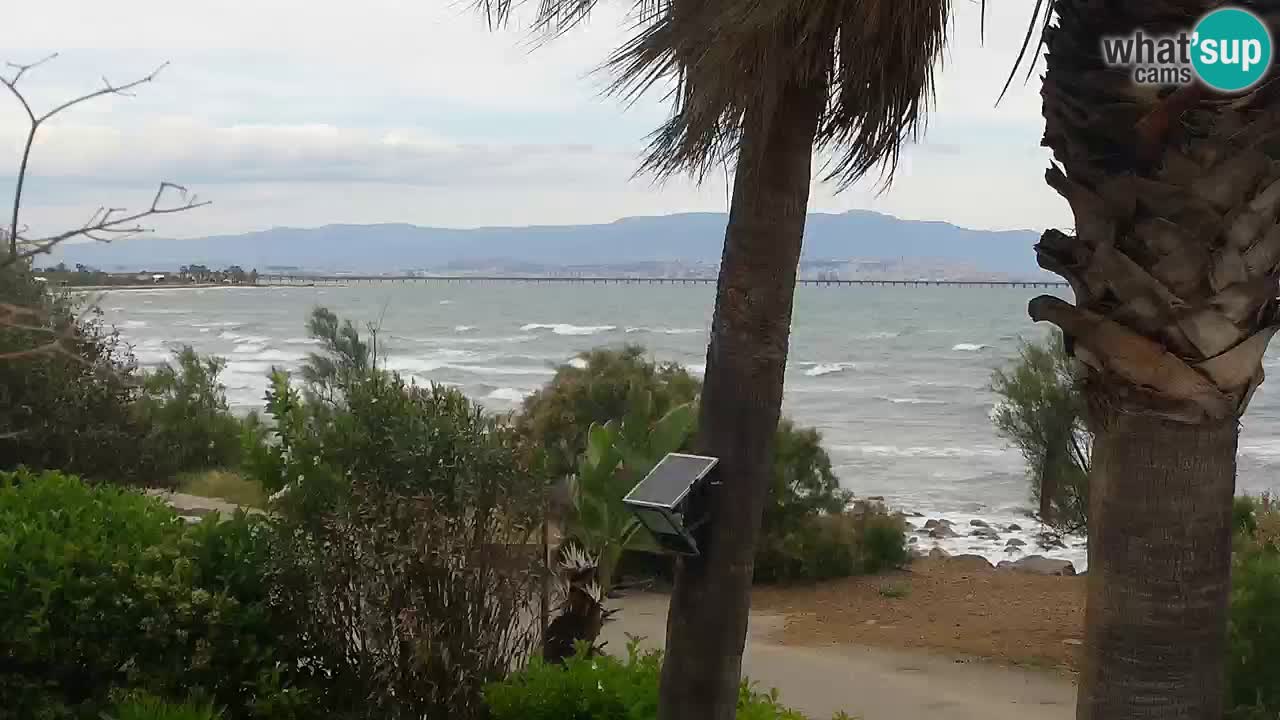 Webcam en vivo Capoterra – Playa La Maddalena – Cerdeña – Italia