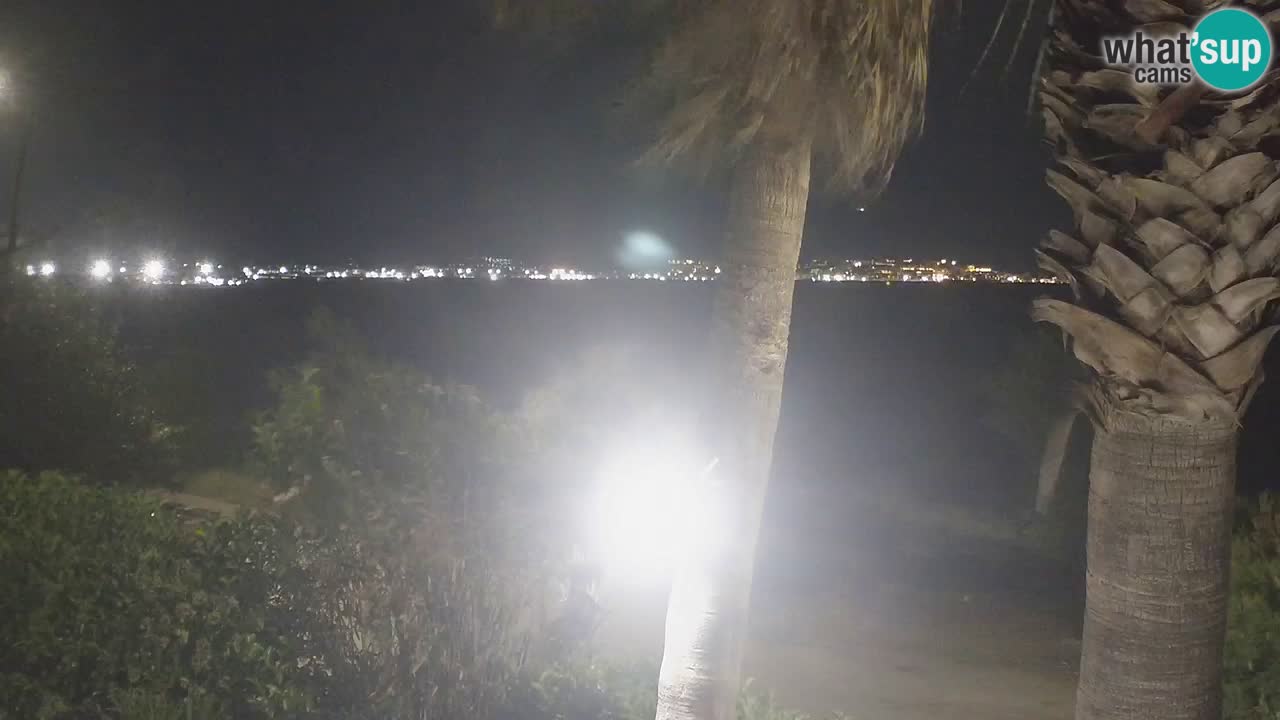 Live webcam Capoterra – La Maddalena beach – Sardinia – Italy