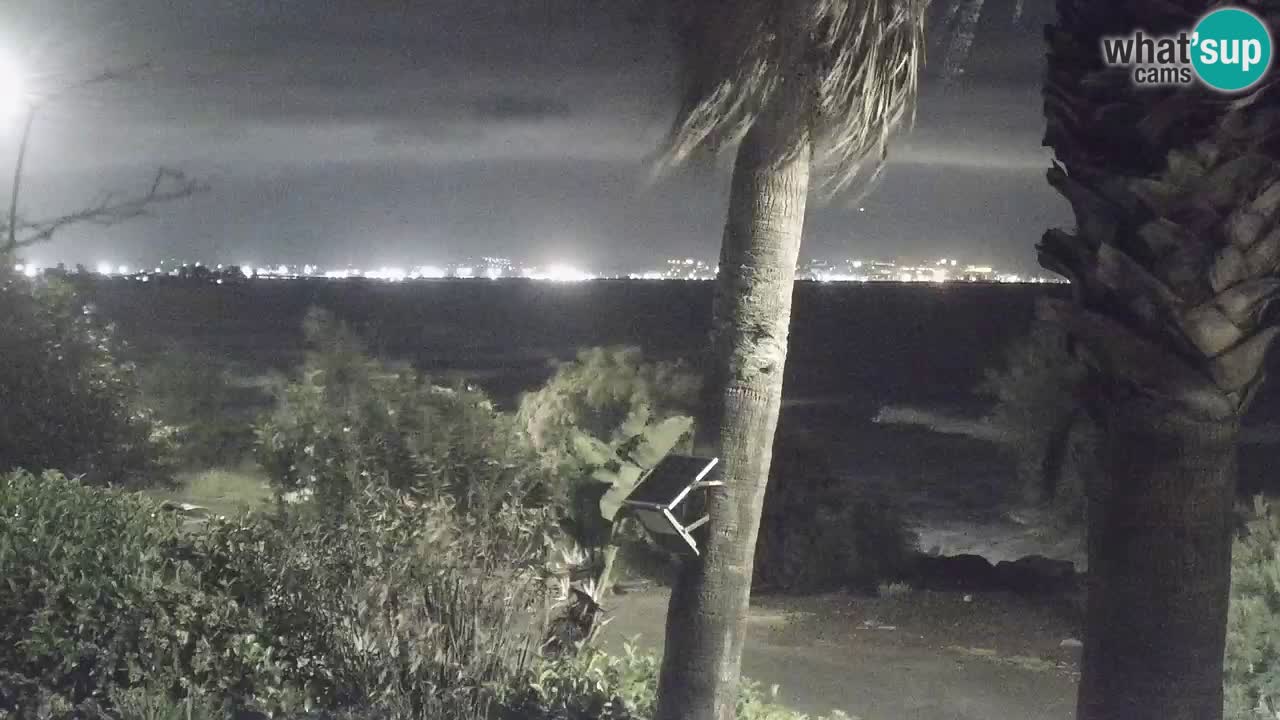 Live webcam Capoterra – La Maddalena beach – Sardinia – Italy