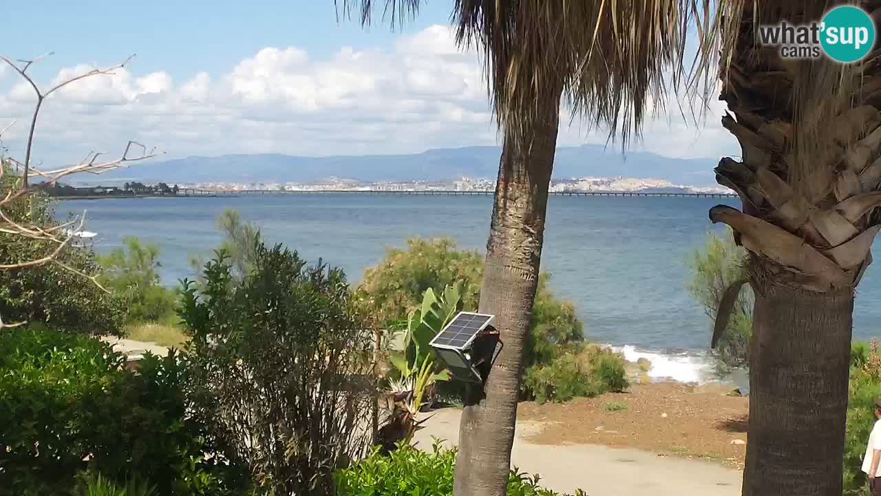 Webcam en vivo Capoterra – Playa La Maddalena – Cerdeña – Italia