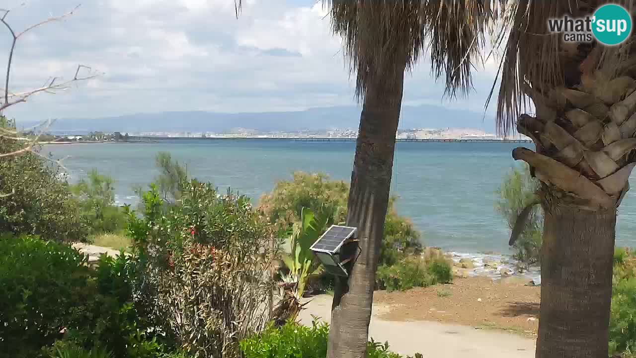 Live webcam Capoterra – Spiaggia della Maddalena – Sardegna – Italia
