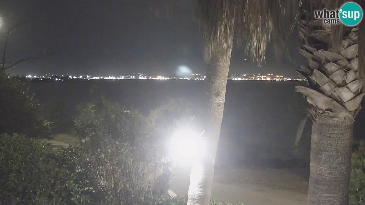 Live Webcam Capoterra – La Maddalena Strand – Sardinien – Italien