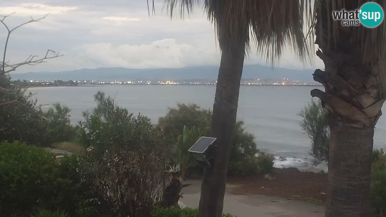 Live Webcam Capoterra – La Maddalena Strand – Sardinien – Italien