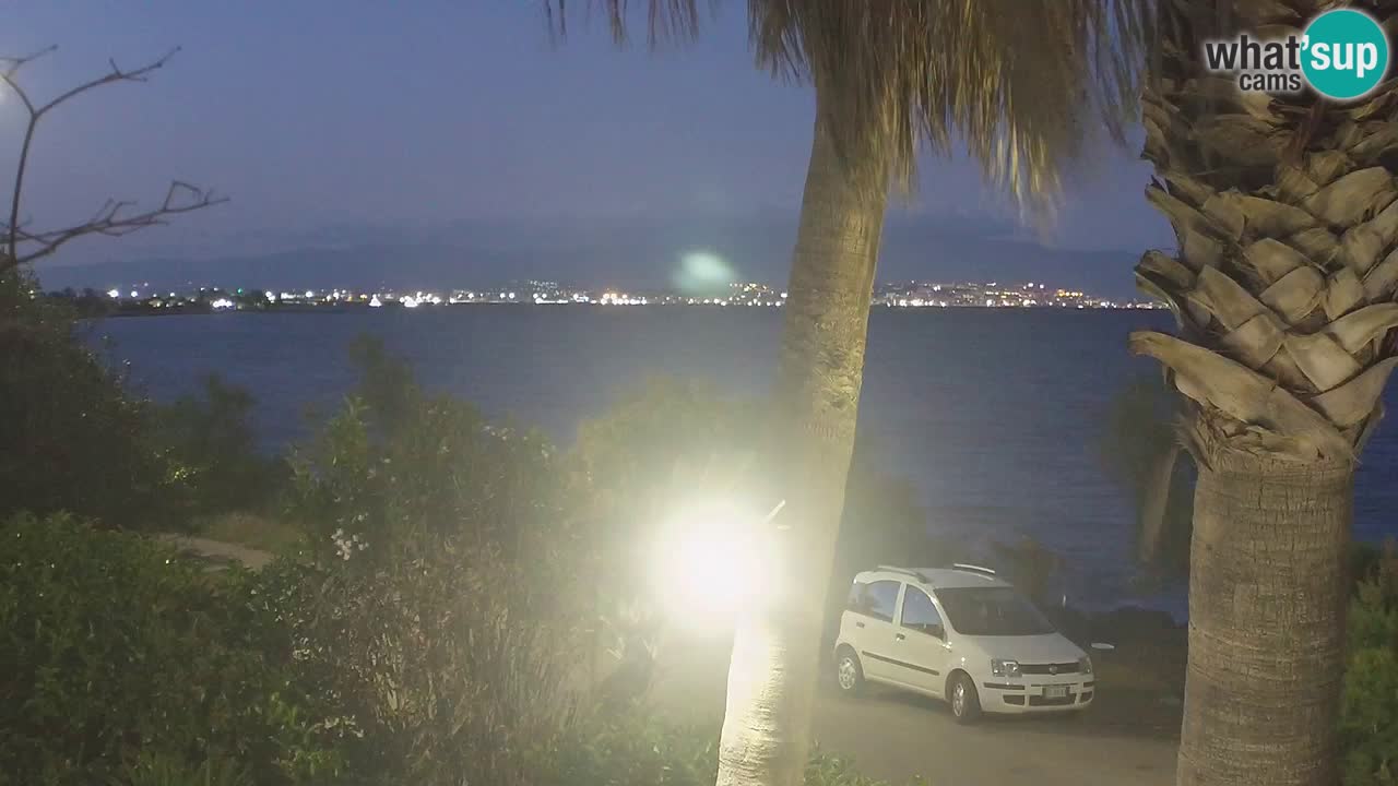 Live webcam Capoterra – La Maddalena beach – Sardinia – Italy