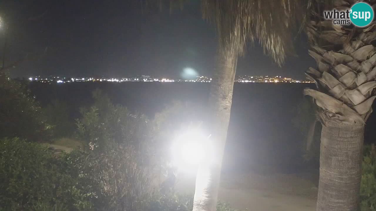 Spletna kamera v živo Capoterra – plaža La Maddalena – Sardinija – Italija
