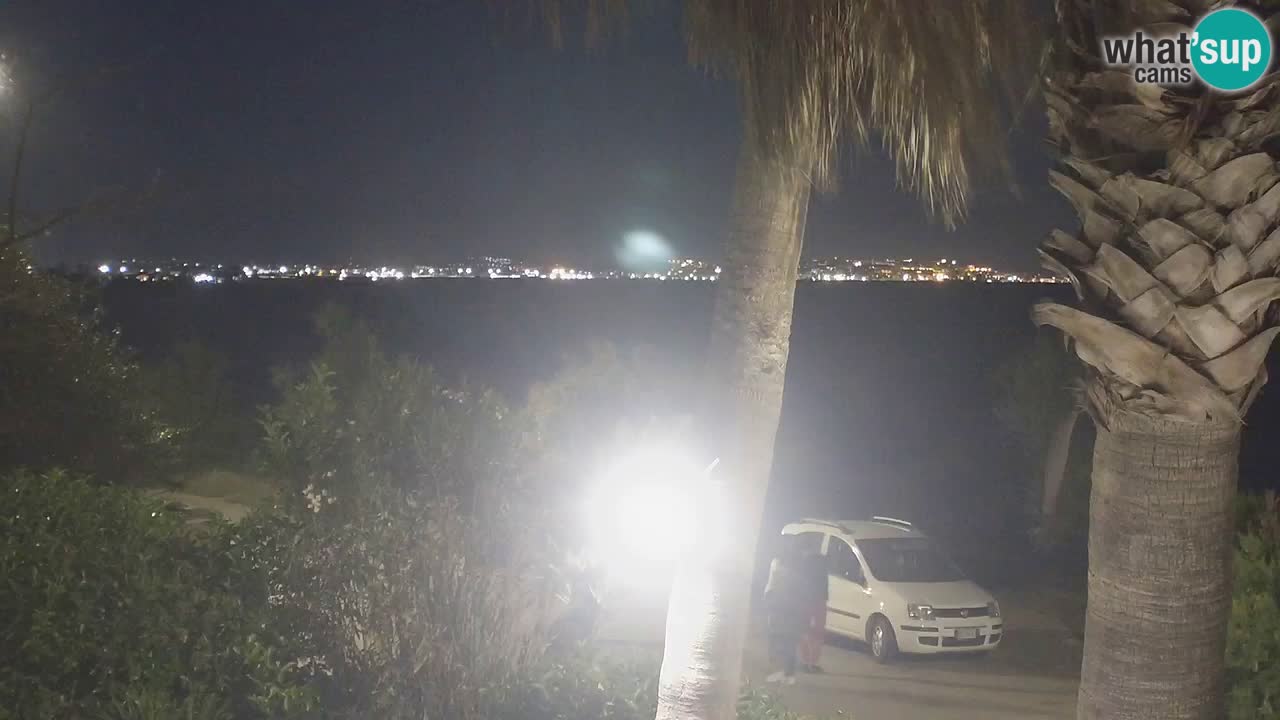 Live webcam Capoterra – La Maddalena beach – Sardinia – Italy