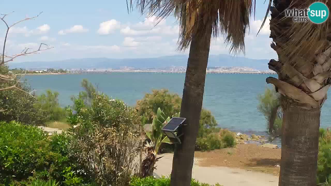 Live Webcam Capoterra – La Maddalena Strand – Sardinien – Italien