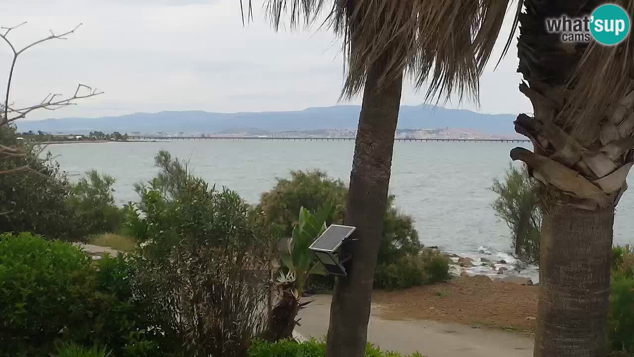 Web kamera uživo Capoterra – plaža La Maddalena – Sardinija – Italija
