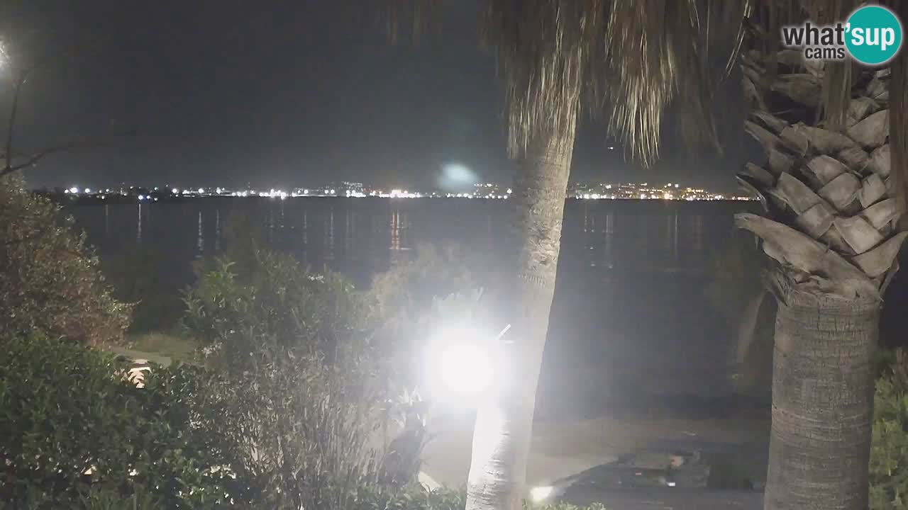 Webcam en direct Capoterra – Plage de La Maddalena – Sardaigne – Italie