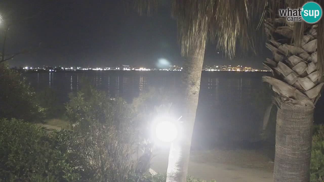 Live webcam Capoterra – Spiaggia della Maddalena – Sardegna – Italia