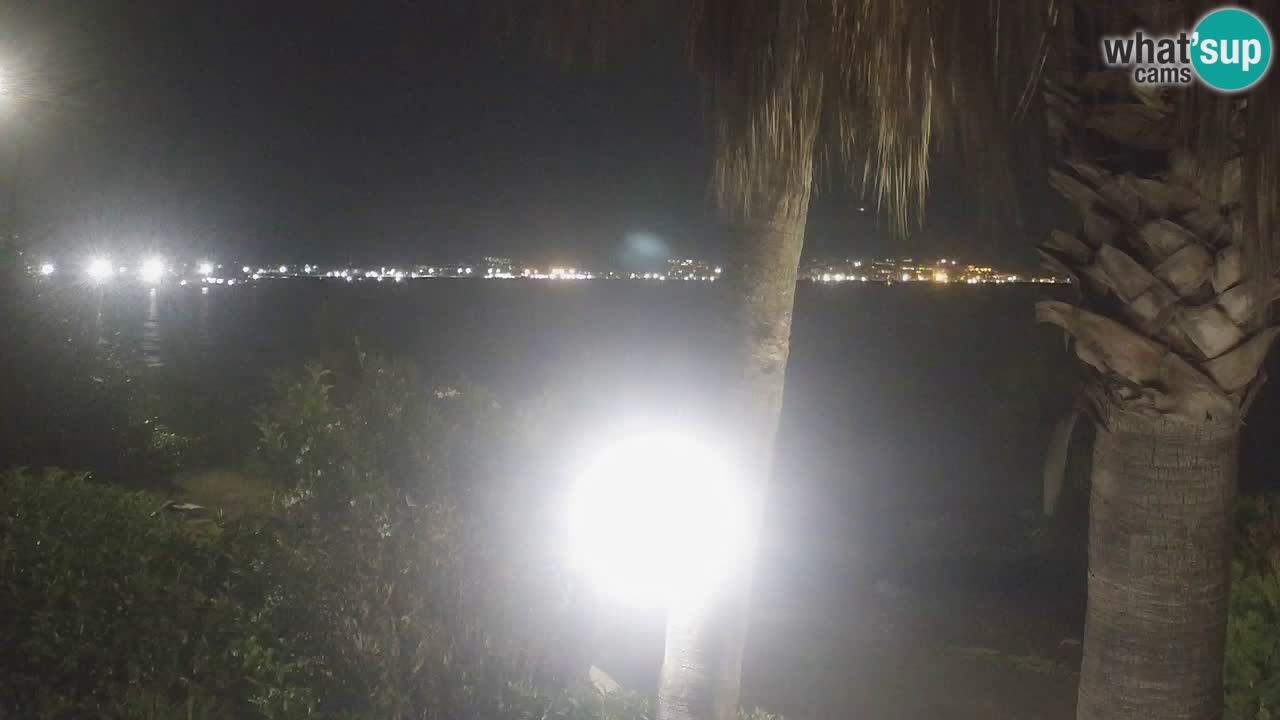 Spletna kamera v živo Capoterra – plaža La Maddalena – Sardinija – Italija