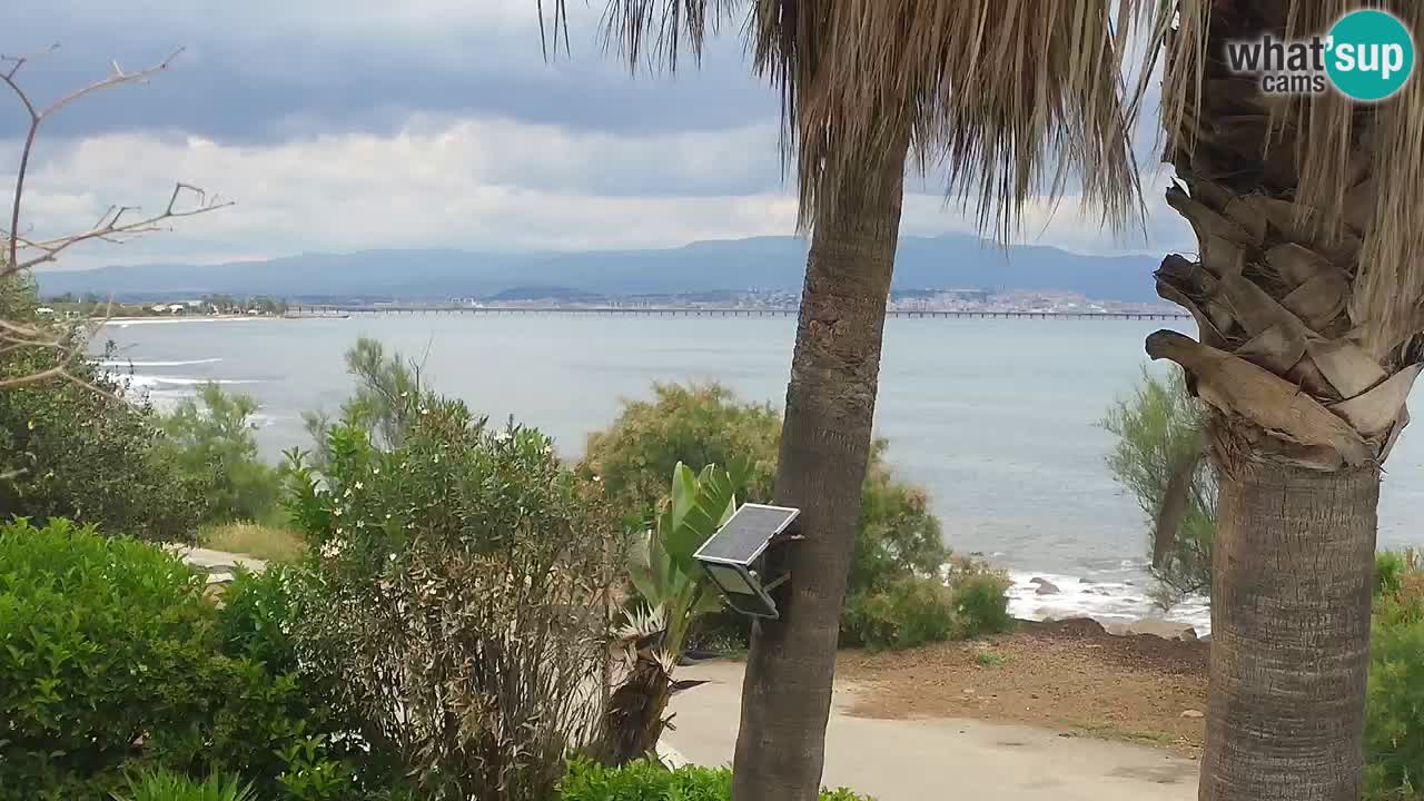 Live Webcam Capoterra – La Maddalena Strand – Sardinien – Italien