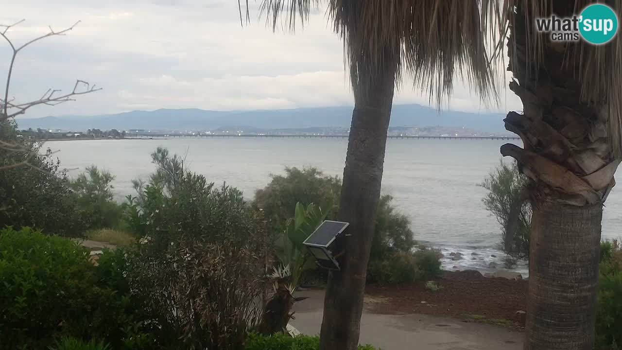 Live webcam Capoterra – La Maddalena beach – Sardinia – Italy