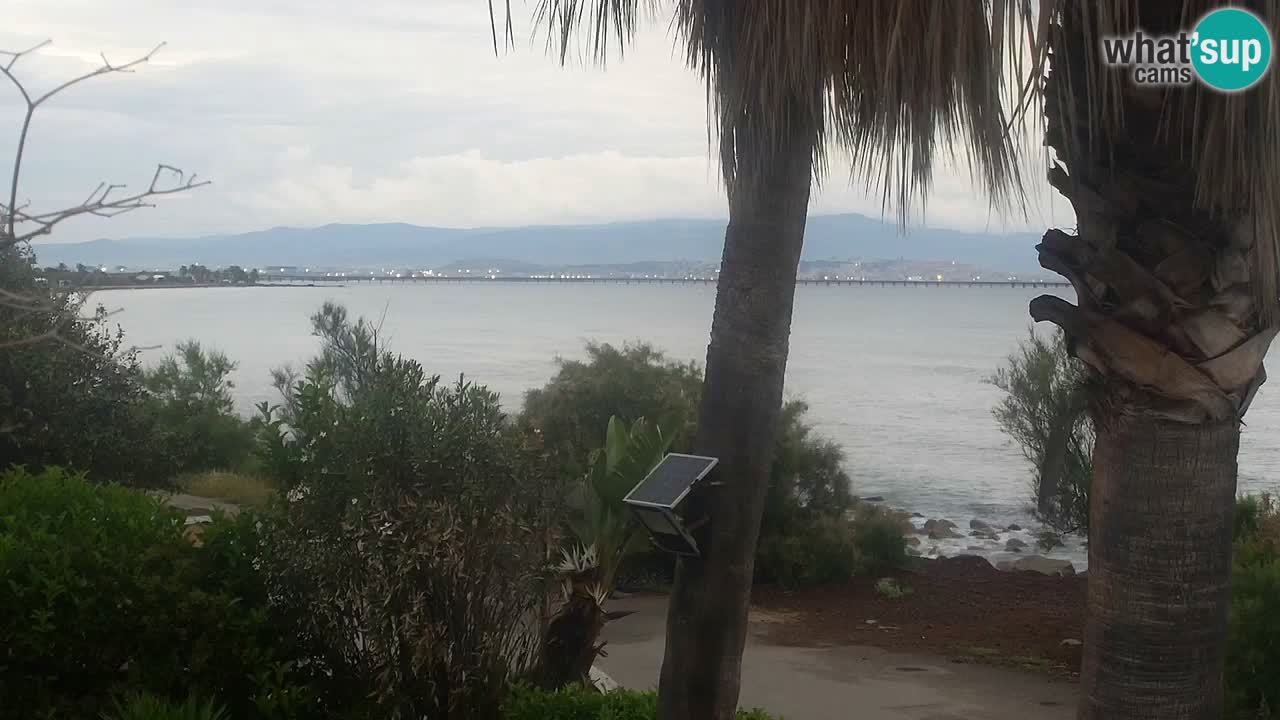 Live webcam Capoterra – La Maddalena beach – Sardinia – Italy