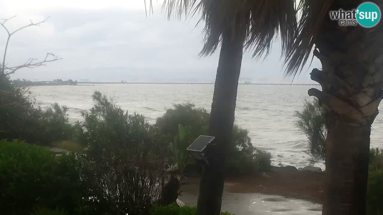 Webcam en vivo Capoterra – Playa La Maddalena – Cerdeña – Italia