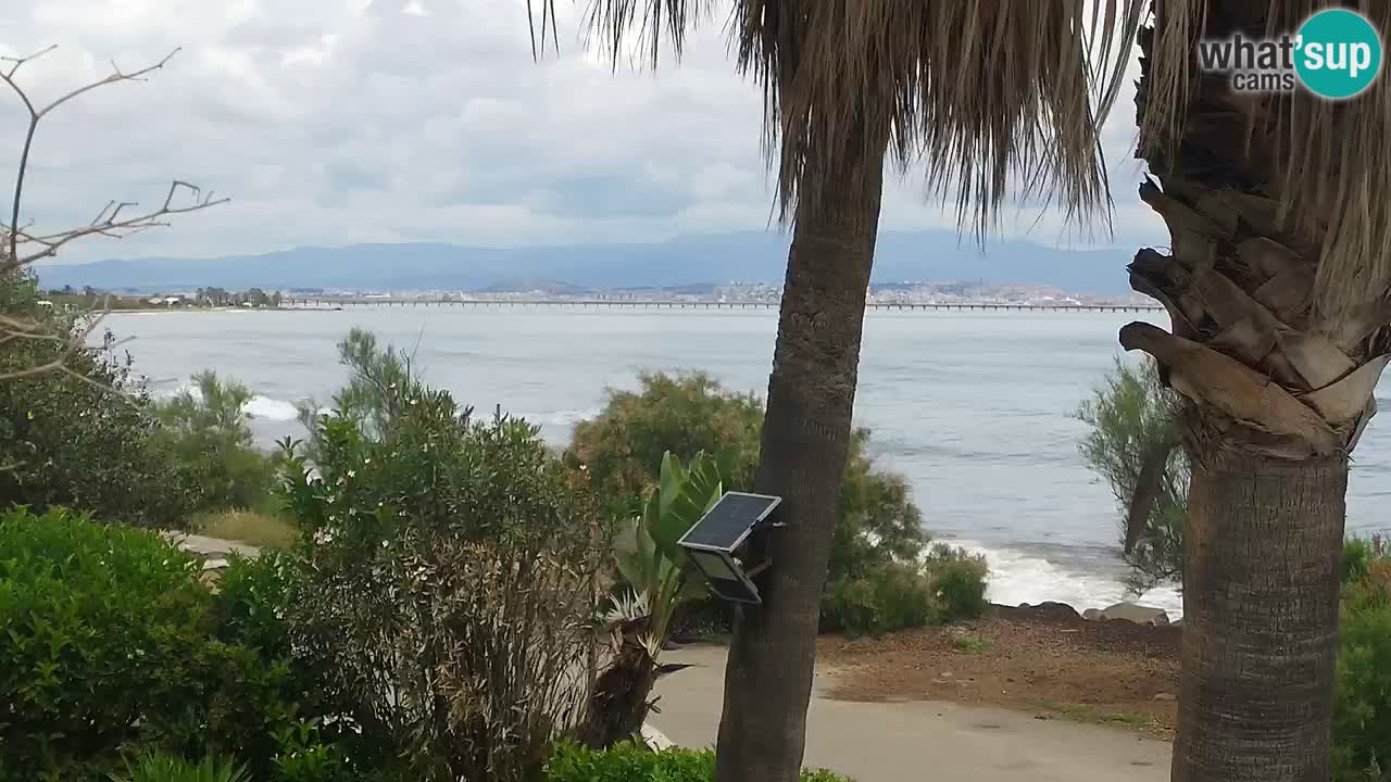 Webcam en vivo Capoterra – Playa La Maddalena – Cerdeña – Italia