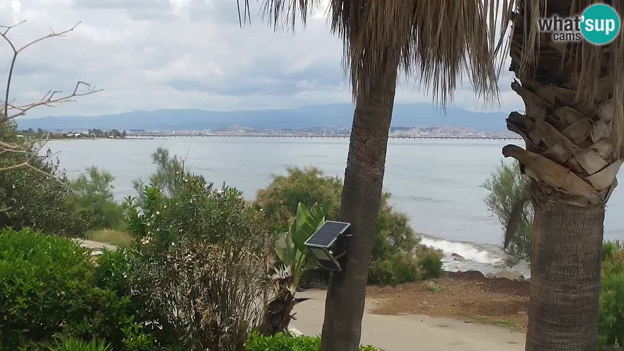 Live webcam Capoterra – La Maddalena beach – Sardinia – Italy
