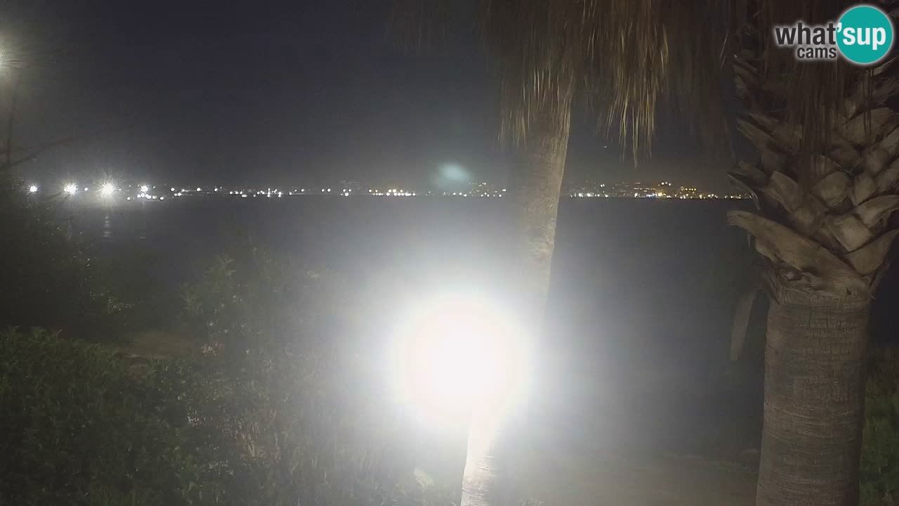 Live webcam Capoterra – Spiaggia della Maddalena – Sardegna – Italia