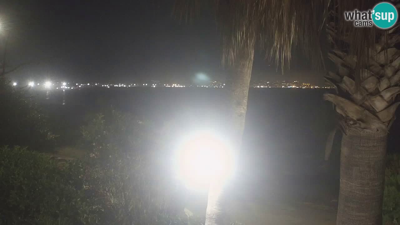 Live webcam Capoterra – Spiaggia della Maddalena – Sardegna – Italia