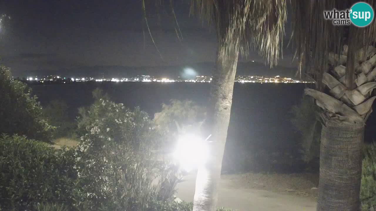Webcam en direct Capoterra – Plage de La Maddalena – Sardaigne – Italie