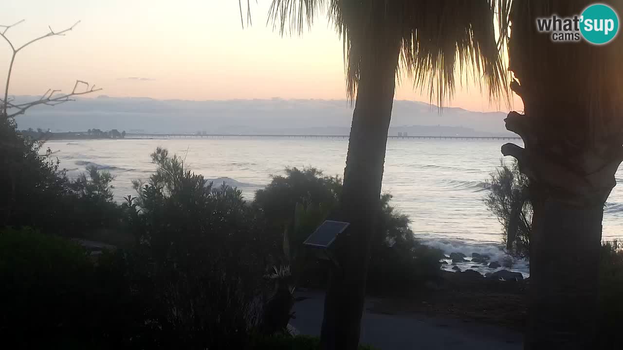 Live webcam Capoterra – La Maddalena beach – Sardinia – Italy