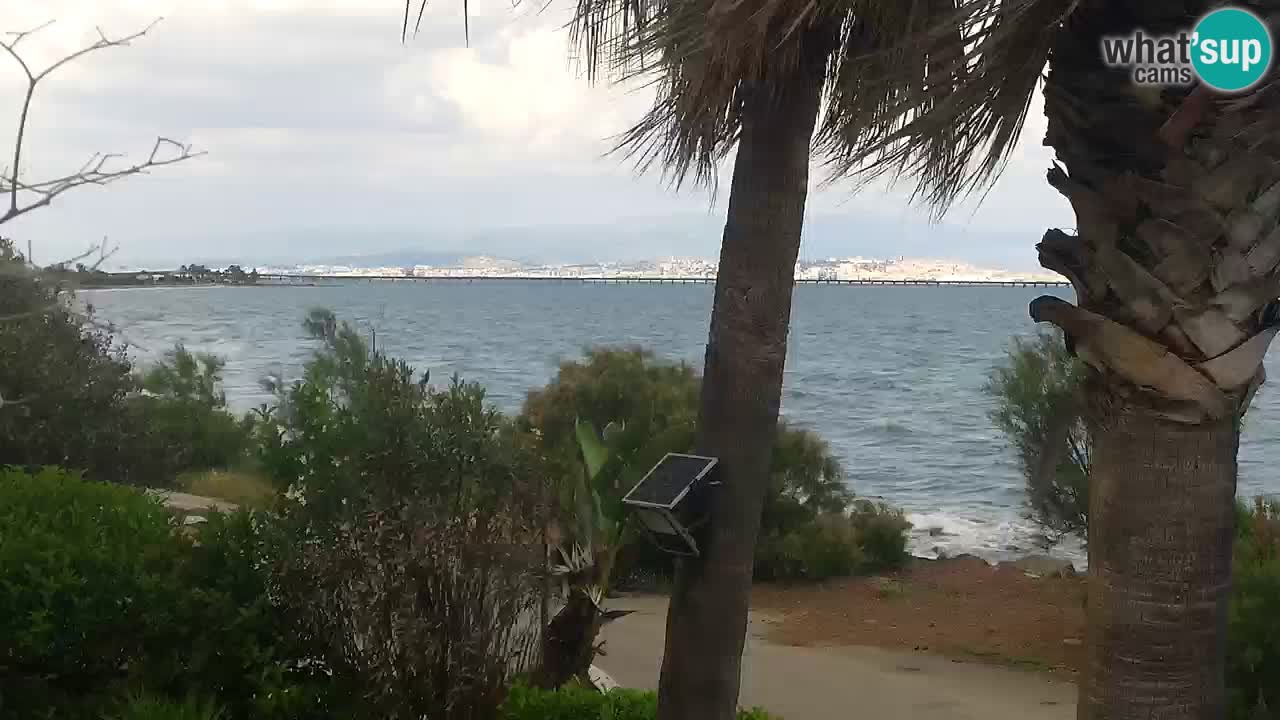 Live webcam Capoterra – La Maddalena beach – Sardinia – Italy