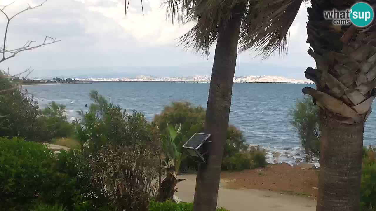 Spletna kamera v živo Capoterra – plaža La Maddalena – Sardinija – Italija