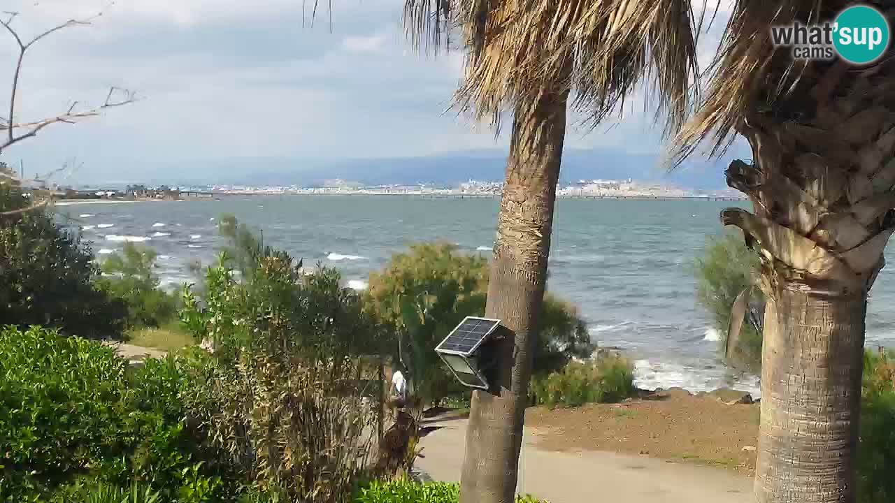 Web kamera uživo Capoterra – plaža La Maddalena – Sardinija – Italija