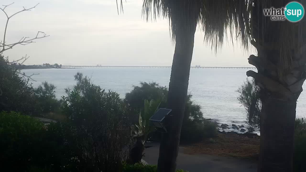 Webcam en vivo Capoterra – Playa La Maddalena – Cerdeña – Italia