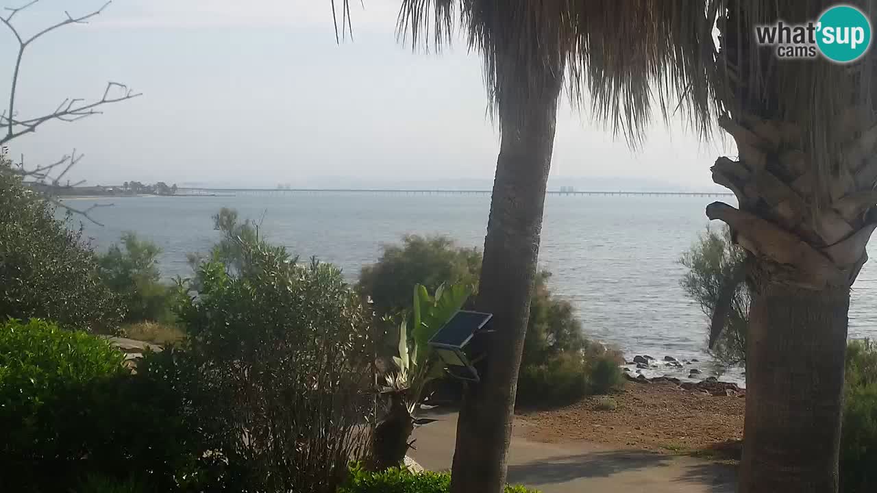 Live Webcam Capoterra – La Maddalena Strand – Sardinien – Italien