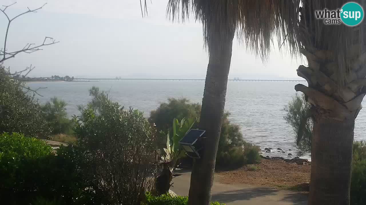 Live webcam Capoterra – La Maddalena beach – Sardinia – Italy