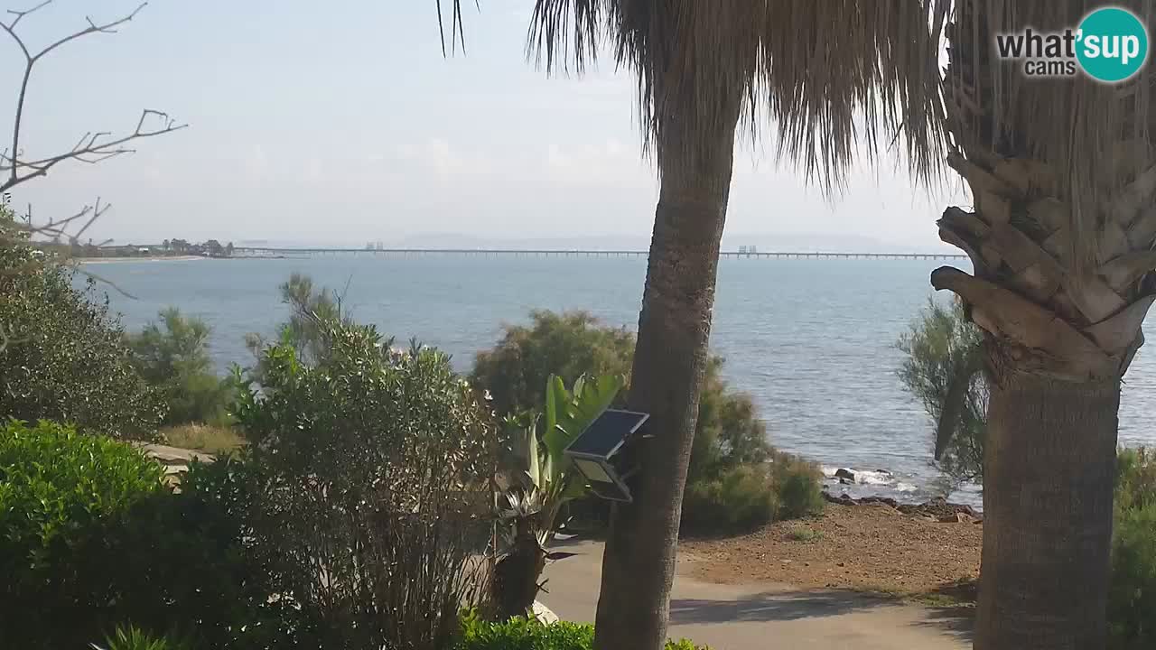 Live Webcam Capoterra – La Maddalena Strand – Sardinien – Italien