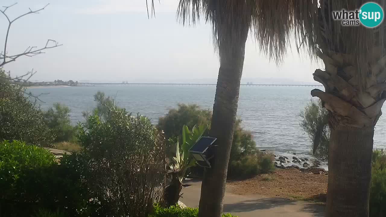 Live Webcam Capoterra – La Maddalena Strand – Sardinien – Italien