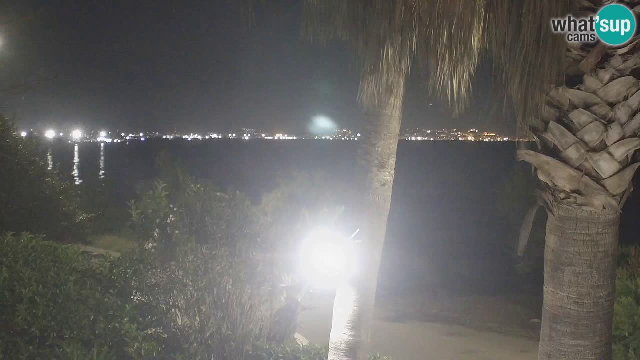 Webcam en vivo Capoterra – Playa La Maddalena – Cerdeña – Italia