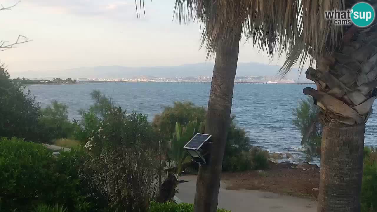 Live Webcam Capoterra – La Maddalena Strand – Sardinien – Italien