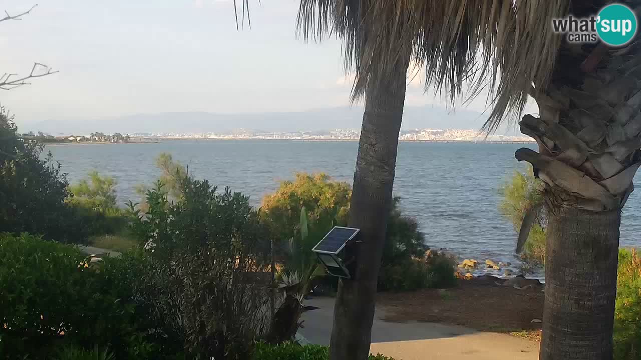 Web kamera uživo Capoterra – plaža La Maddalena – Sardinija – Italija