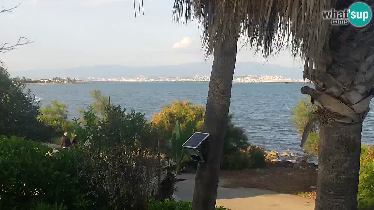 Webcam en vivo Capoterra – Playa La Maddalena – Cerdeña – Italia